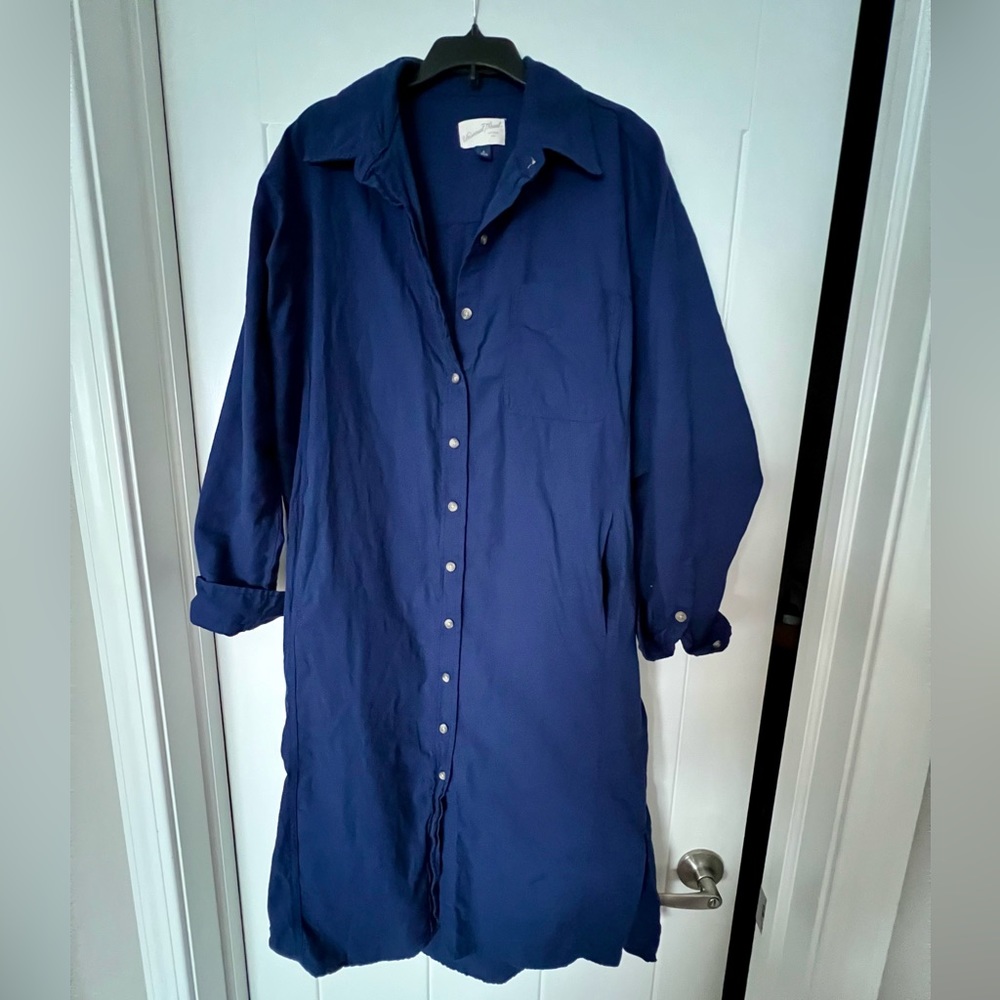 Universal Thread Long Sleeve Button Down Shirtdress
